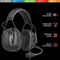 Casti cu microfon trust gxt 444 wayman pro gaming headset Trust - 1