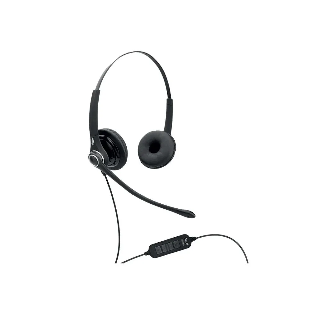 Casti cu microfon axtel pro xl duo nc wb cablu Axtel - 1