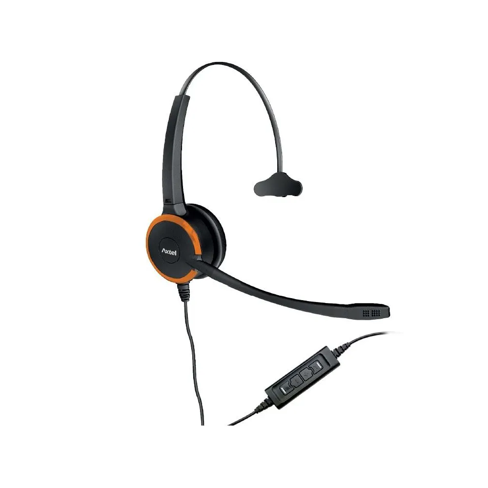 Casti cu microfon axtel prime ms hd mono nc cablu Axtel - 1