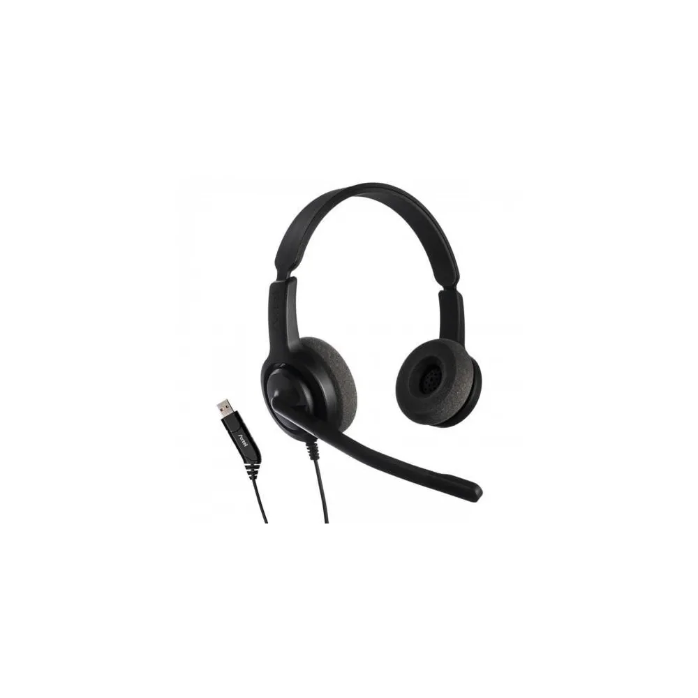 Casti cu microfon axtel voice usb28 duo nc sunet hd Axtel - 1