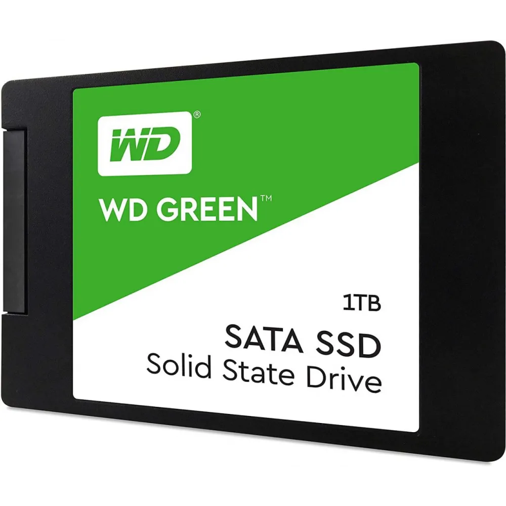 Ssd wd 1tb green sata3 2.5 inch read/write speed: 540/465 Wd - 1