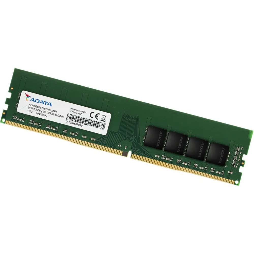 Memorie ram adata dimm ddr4 16gb 2666mhz cl19 1.2v Adata - 1