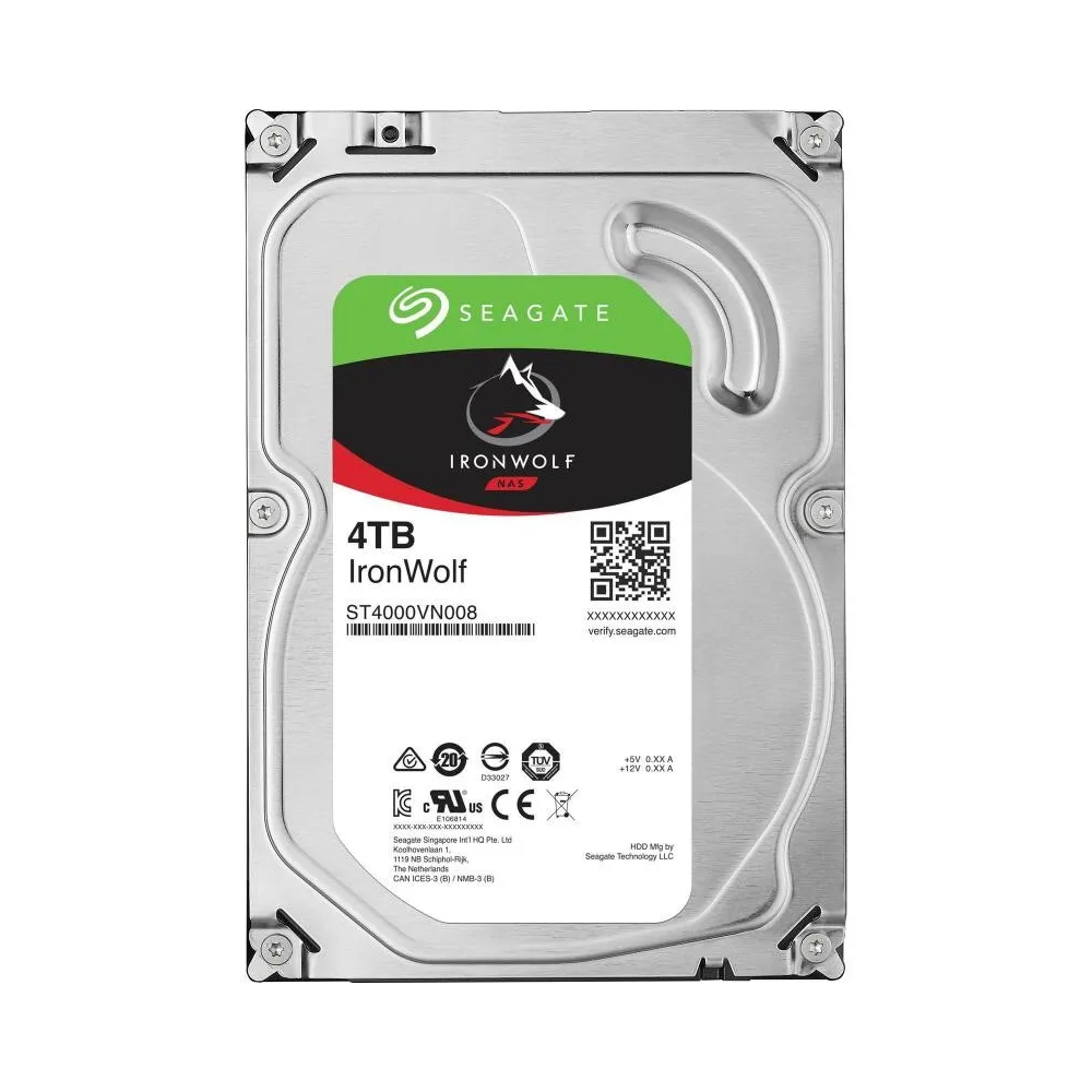 Hard disk  Seagate Ironwolf 4TB  SATA III  5900RPM  64MB 3.5" Seagate - 1