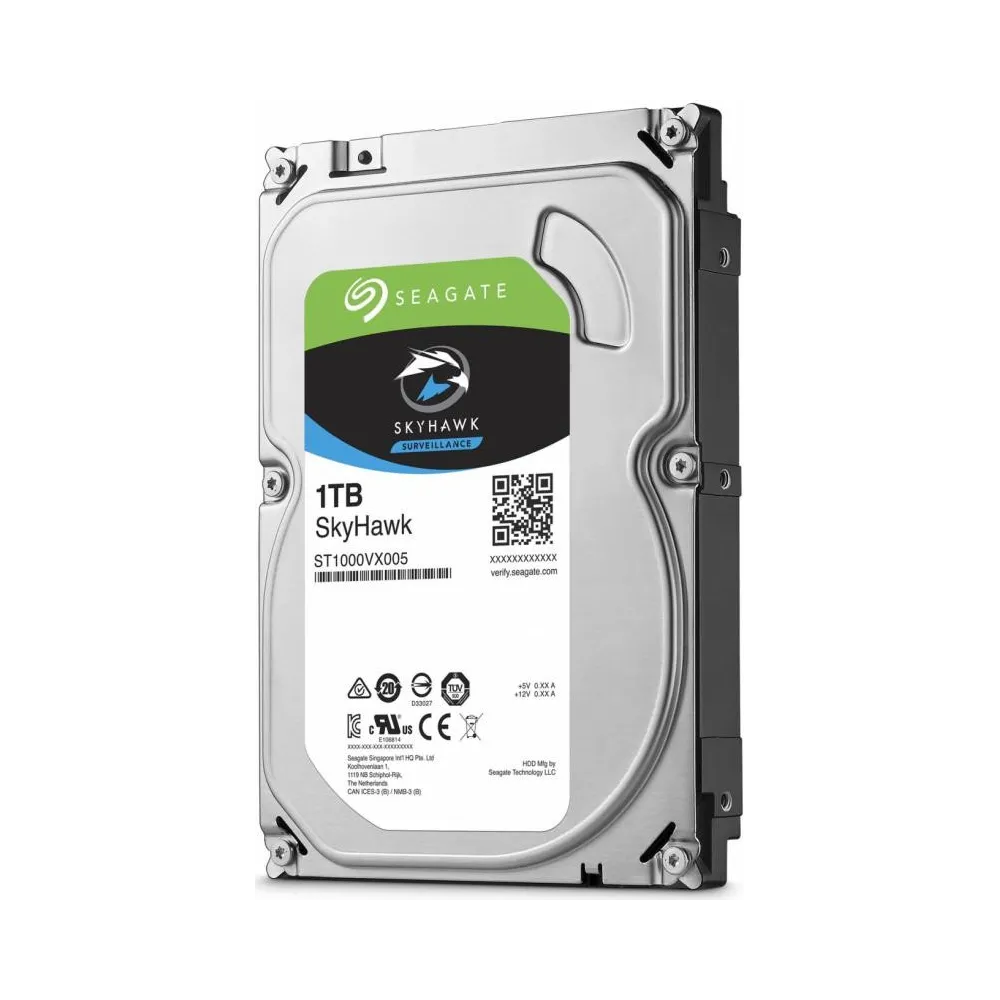 Hard disk  Seagate Skyhawk  1TB  SATA III  5900RPM  64MB 3.5" Seagate - 1