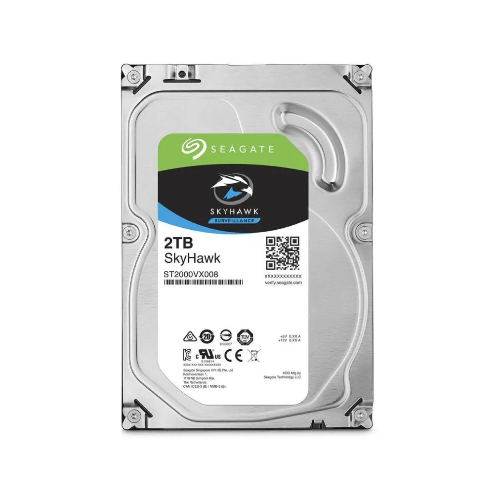 Hard disk  Seagate Skyhawk  2TB  SATA III  5900RPM  64MB 3.5" Seagate - 1