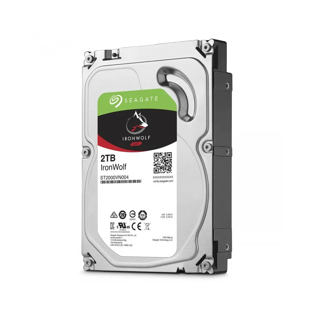Hard disk  Seagate Ironwolf  2TB  SATA III  5900RPM  64MB  3.5" Seagate - 1