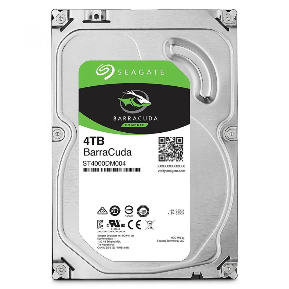 Hard disk  Seagate Barracuda 4TB  SATA III 5400RPM 256MB 3.5" Seagate - 1