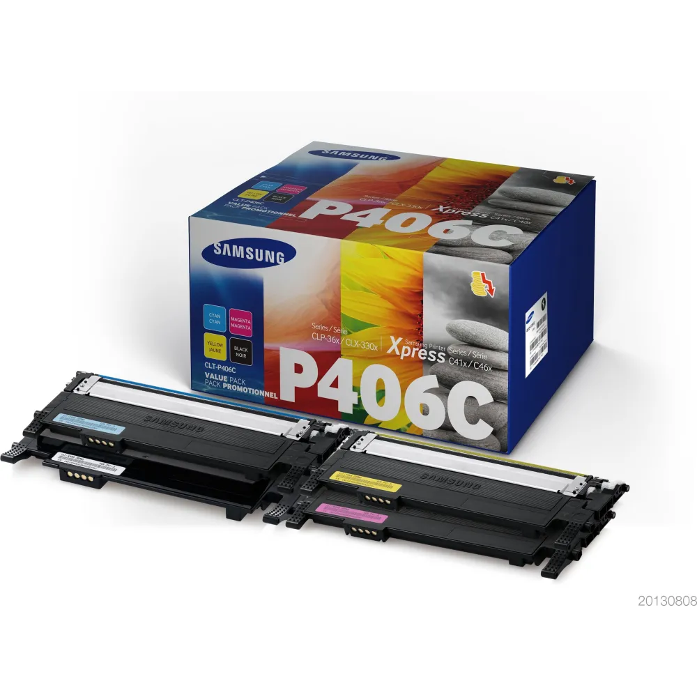 Toner Samsung CLT-P406C  Blk/ C/ M/ Y Hp - 1