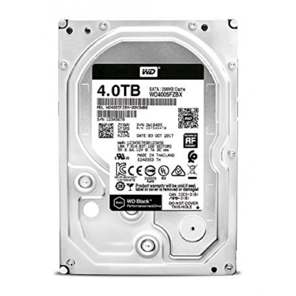Hdd intern wd 3.5 4tb black sata3 7200rpm 256mb Wd - 1