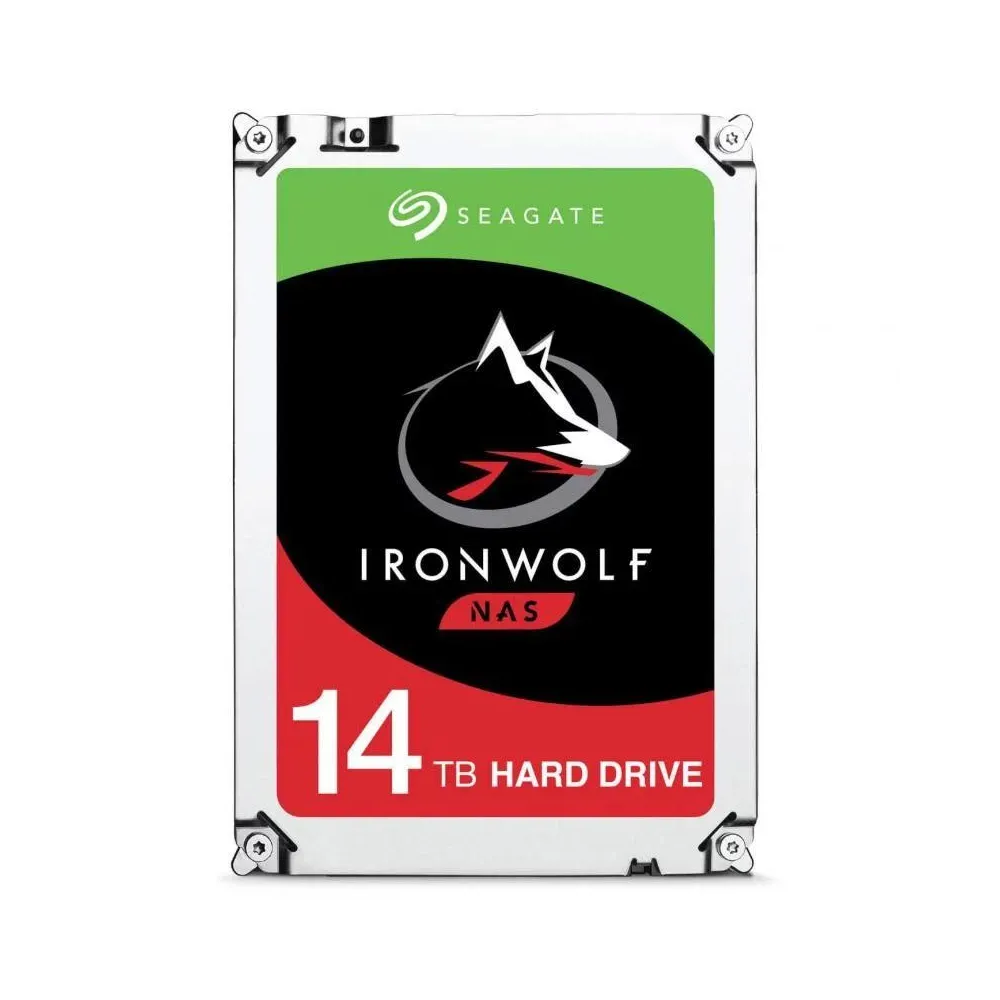 Hdd intern seagate 3.5 14tb ironwolf sata3 7200rpm 256mb Seagate - 1