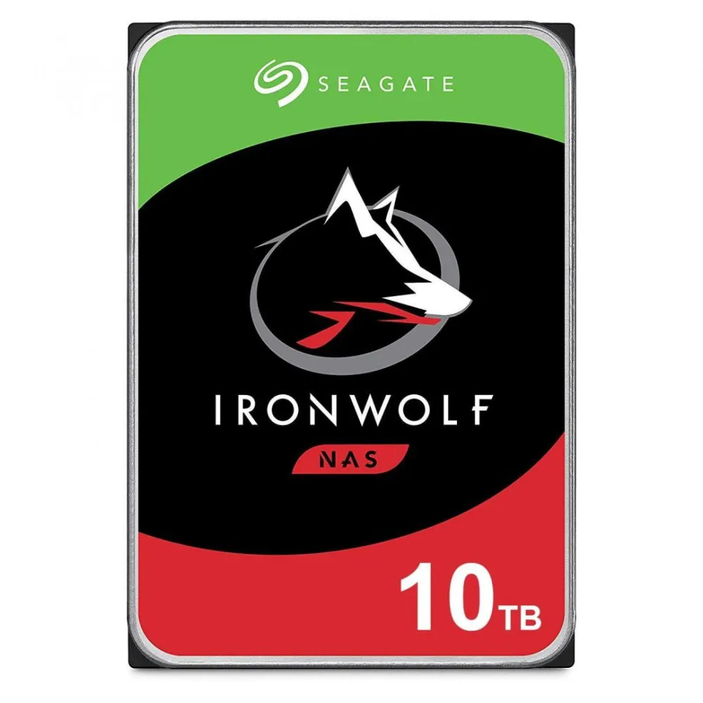 Hard disk Seagate Ironwolf  10TB  SATA III  7200RPM  256MB  3.5" Seagate - 1