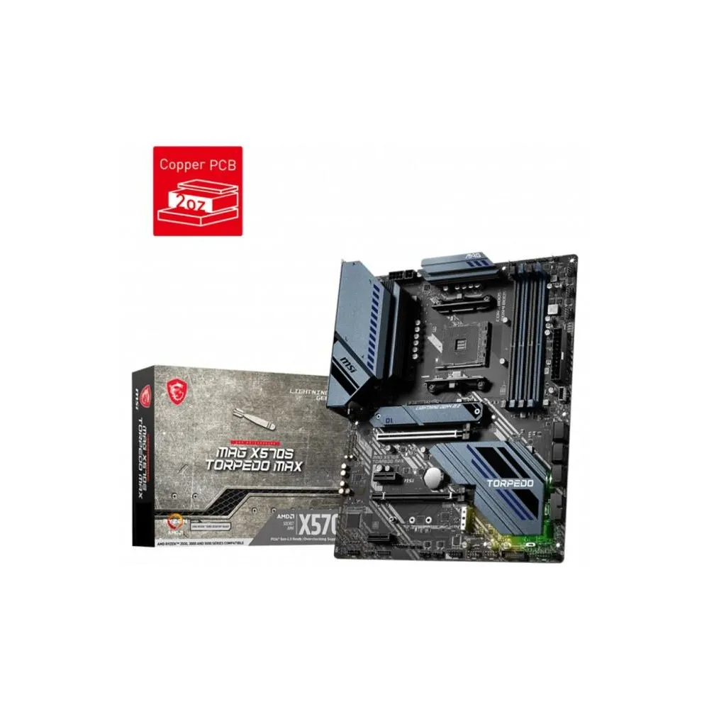 Placa de baza MSI MAG X570S Torpedo MAX Msi - 1