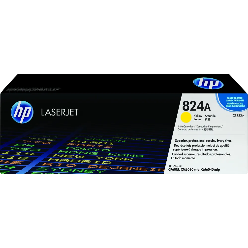 Toner  HP LaserJet  824A  Yellow Hp - 1