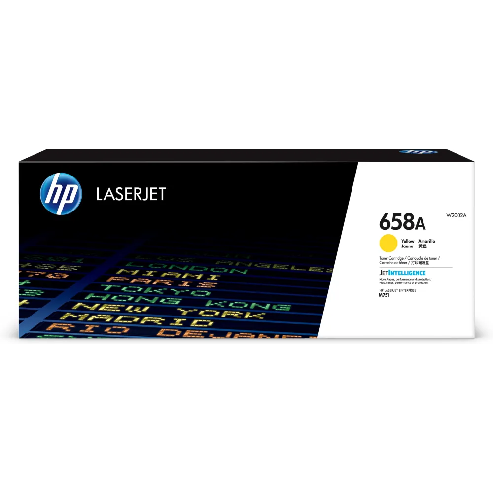Toner  HP LaserJet  658A  Yellow Hp - 1