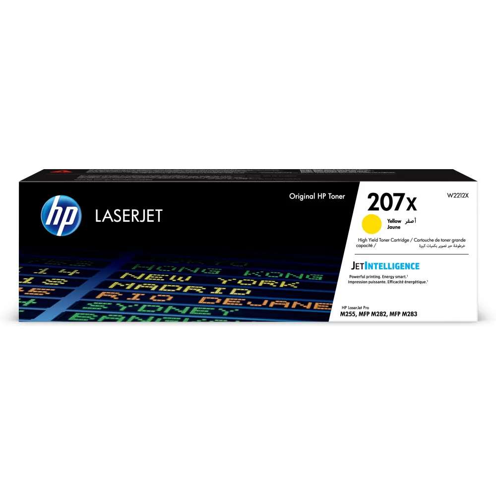 Toner  HP LaserJet 207X  Yellow Hp - 1