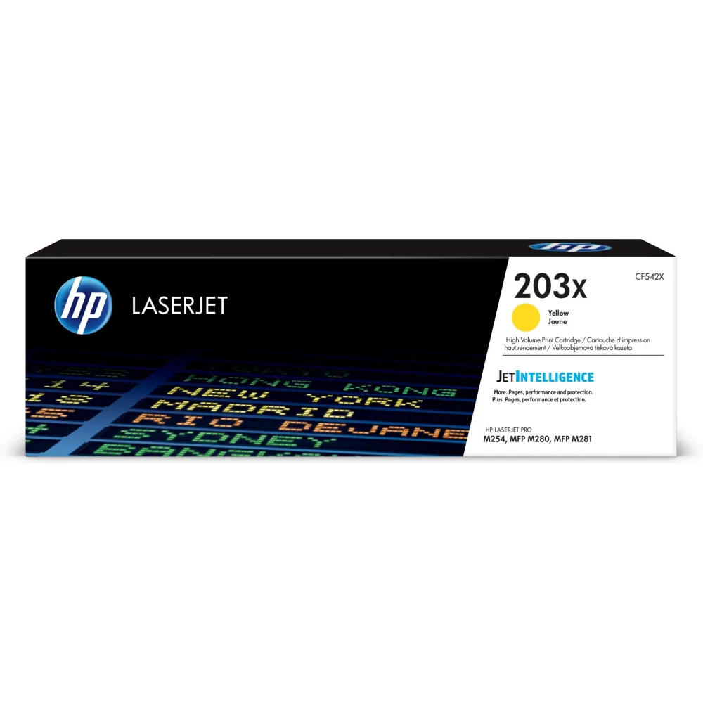Toner HP LaserJet  203X Yellow Hp - 1