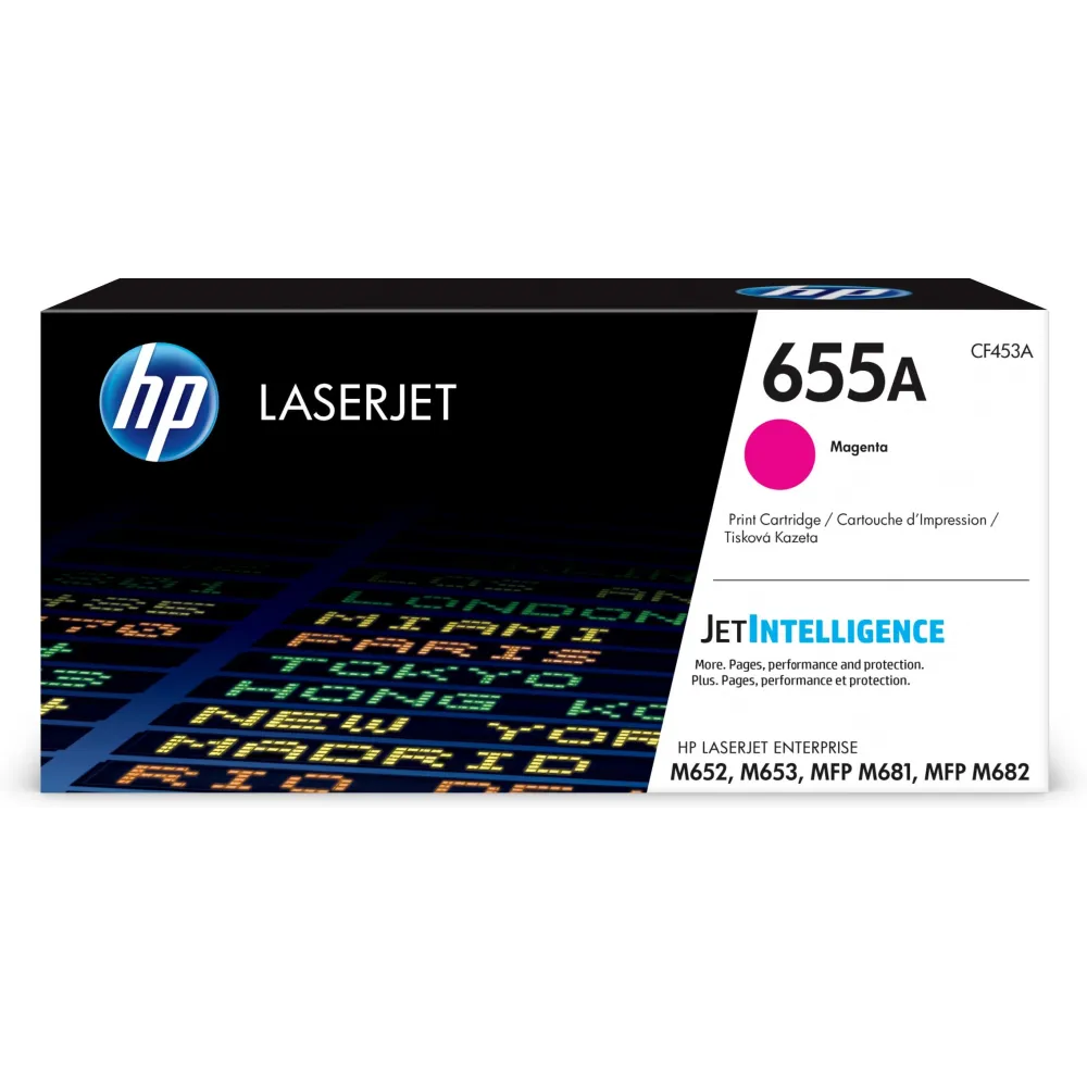 Toner HP LaserJet 655A Magenta Hp - 1