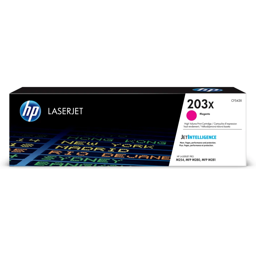 Toner HP LaserJet  203X Magenta Hp - 1