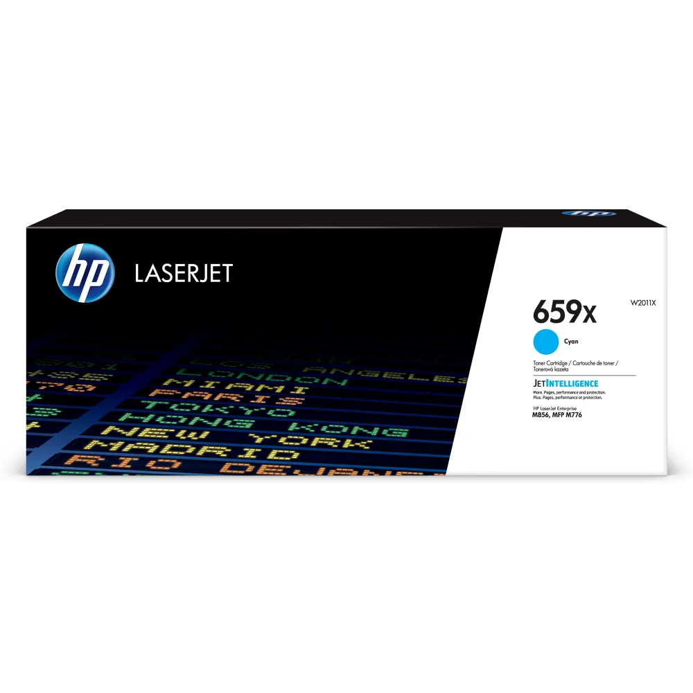 Toner HP LaserJet 659X Cyan Hp - 1