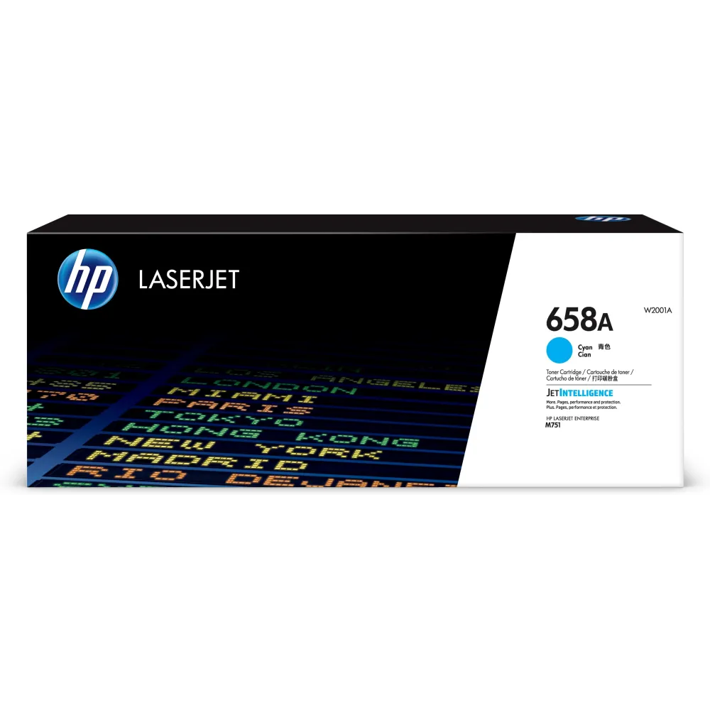 Toner HP LaserJet 658A Cyan Hp - 1