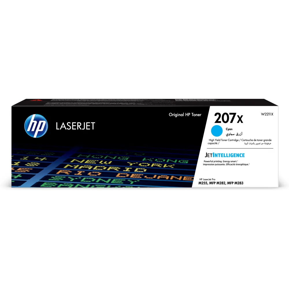 Toner HP LaserJet 207X Cyan Hp - 1