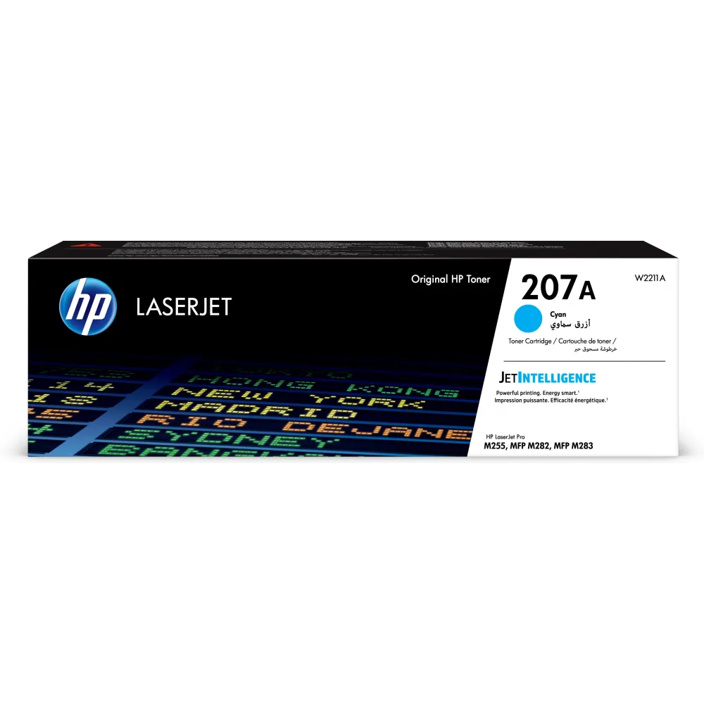 Toner HP LaserJet 207A Cyan Hp - 1
