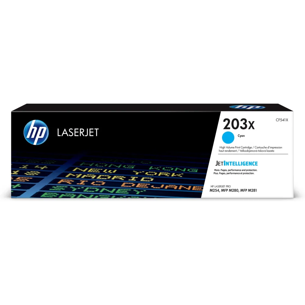 Toner HP LaserJet 203X Cyan Hp - 1