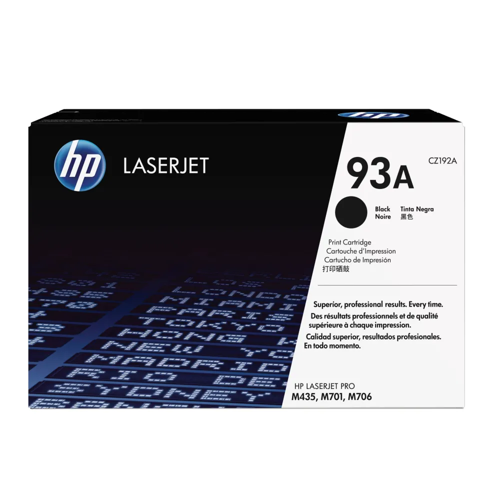 Toner HP LaserJet  93A  Black Hp - 1