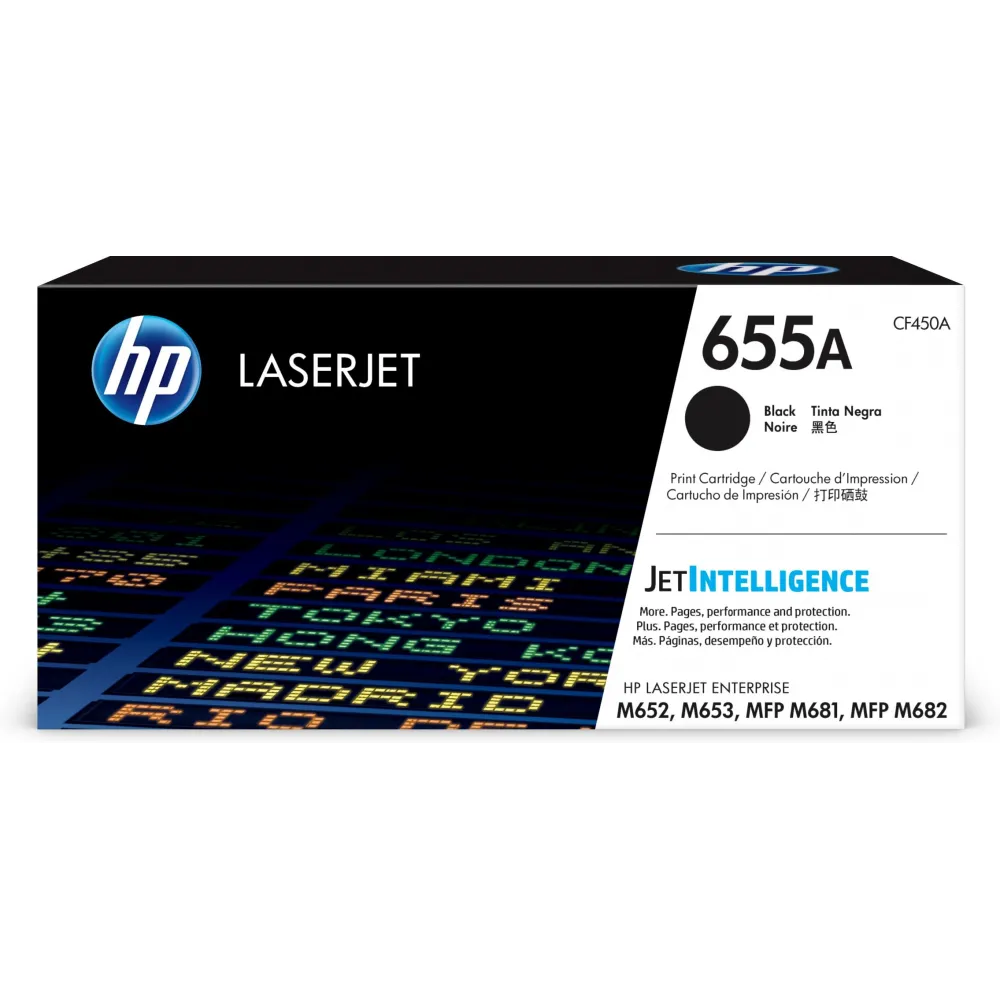 Toner HP LaserJet 655A  Black Hp - 1
