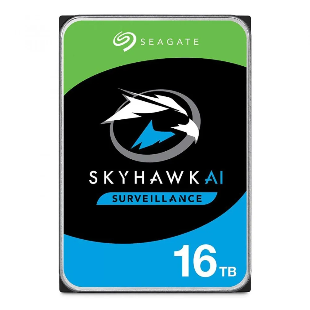 Hdd intern seagate 3.5 16tb skyhawk ai sata3 7200rpm 256mb Seagate - 1