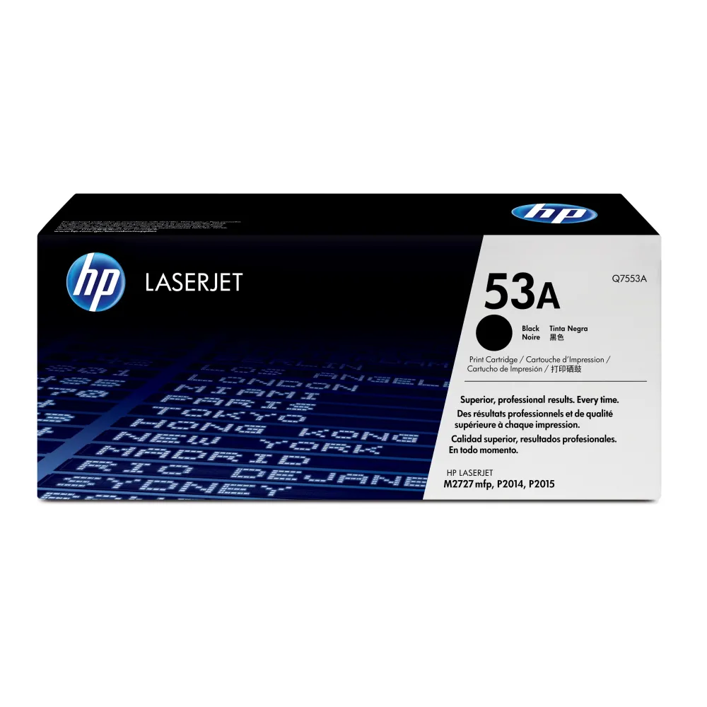 Toner HP LaserJet  53A Black Hp - 1