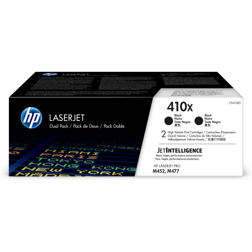 Toner HP 410X Dual-Pack Black Hp - 1