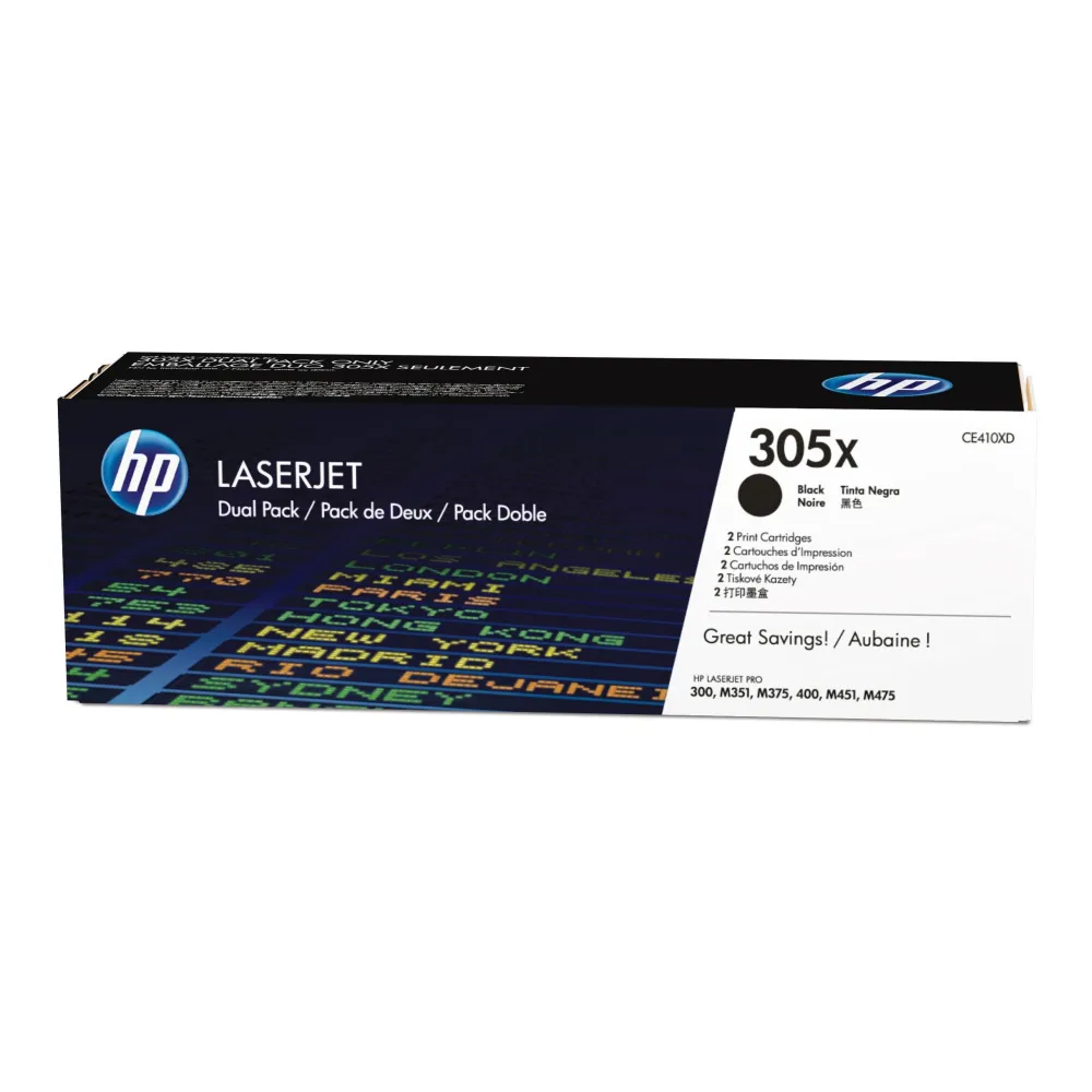 Toner Kit  HP 305X  Black Hp - 1