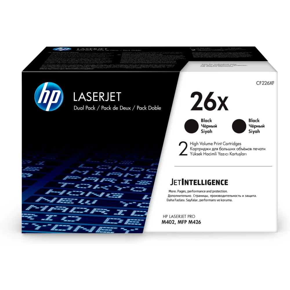 Toner HP 26X Dual-Pack Black Hp - 1
