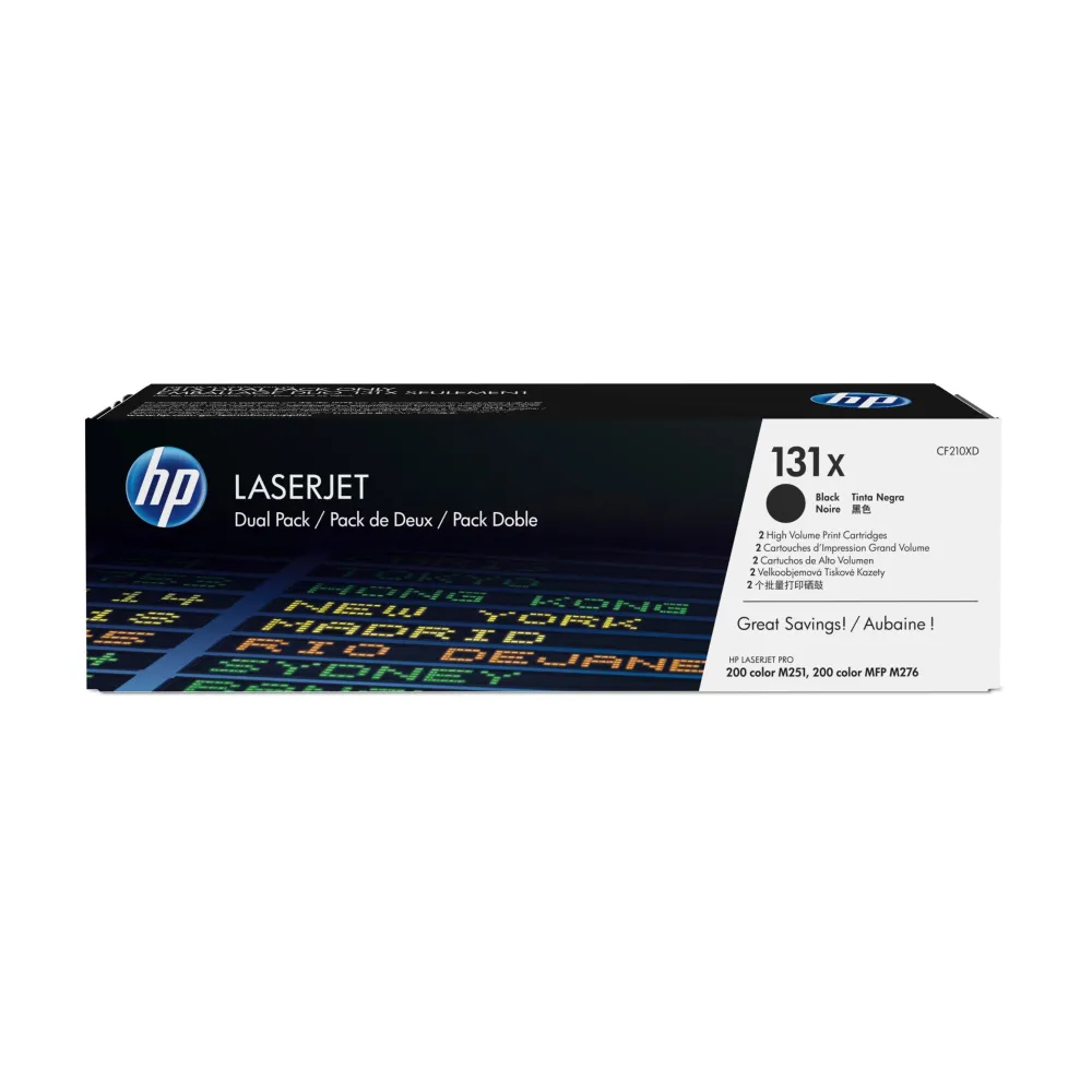 Toner HP 131x  Dual-Pack Black Hp - 1