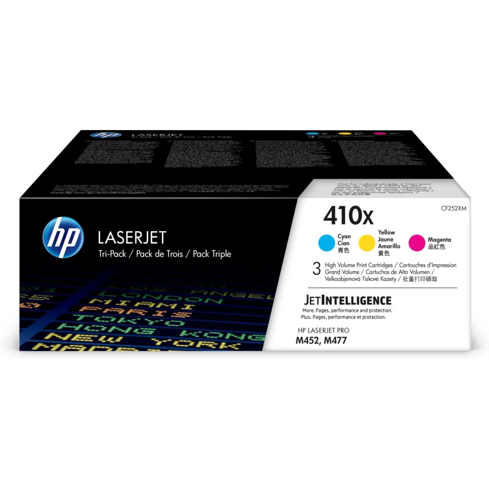Toner HP 410X Tri-Pack Color  C/ M/ Y Hp - 1