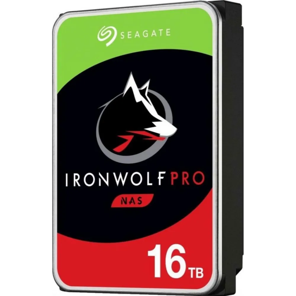 Hard disk  Seagate Ironwolf Pro 16TB  SATA III 7200RPM  600MB  3.5" Seagate - 1