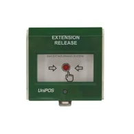 Extension release button fd3050gbutton for activation of the automatic extinguishing Unipos - 1
