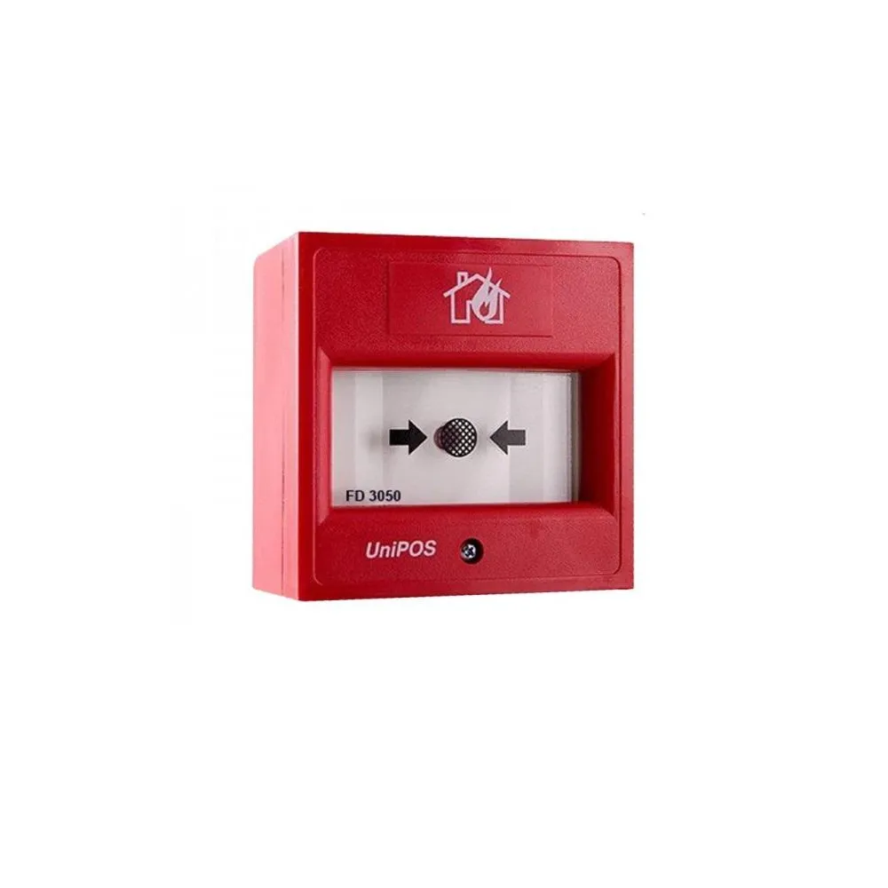 Buton de incendiu unipos fd3050 conventional de interior elementactivare din Unipos - 1