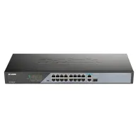 D-Link DSS-100E-18P switch-uri Fara management Fast Ethernet (10/100) Power over Ethernet (PoE) Suport Negru D-link - 1