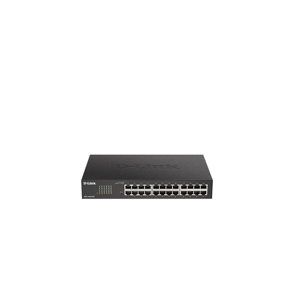 D-Link DGS-1100-24V2 switch-uri Gestionate Gigabit Ethernet (10/100/1000) 1U Negru D-link - 1