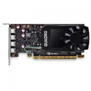 Placa video pny nvidia quadro p1000 cuda cores: 640 4gb Pny - 1