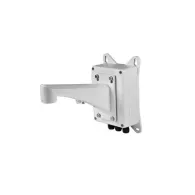 Hikvision wall mount bracket with junction box ds-1601zj-box white aluminum Hikvision - 1
