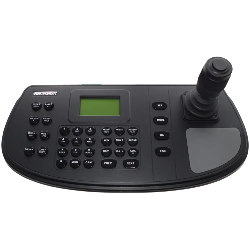 Tastatura hikvision ds-1200ki joystick pe 4 axe ecran 128x64management pentru Hikvision - 1
