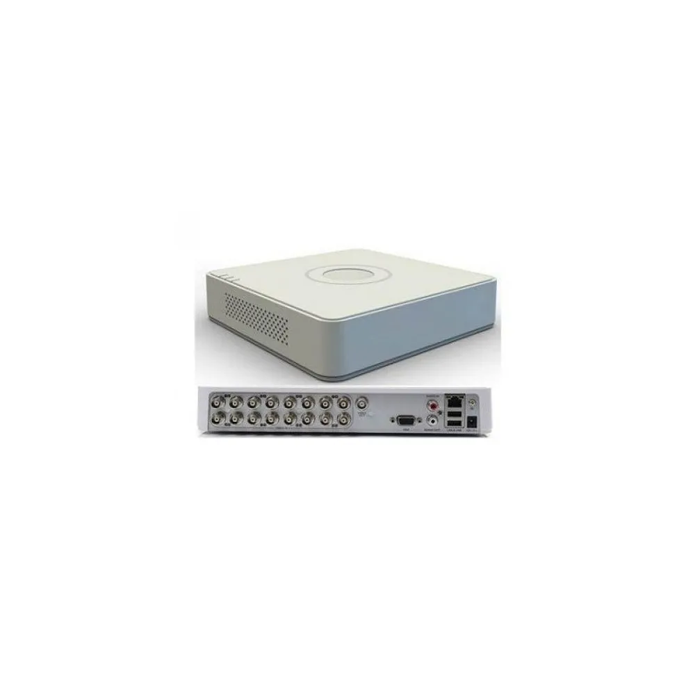 Dvr hikvision ds-7116hghi-f1 16-ch bnc interface (1.0vp-p 75 Ω) g.711u Hikvision - 1