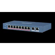 Hikvision unmanaged network switch ds-3e0310hp-e 1× 10/100 mbps hipoe port Hikvision - 1