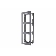 Panou frontal pentru 3 module videointerfon modular hikvision ds-kd-acw3 permite Hikvision - 1