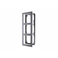Panou frontal pentru 3 module videointerfon modular hikvision ds-kd-acw3 permite Hikvision - 1