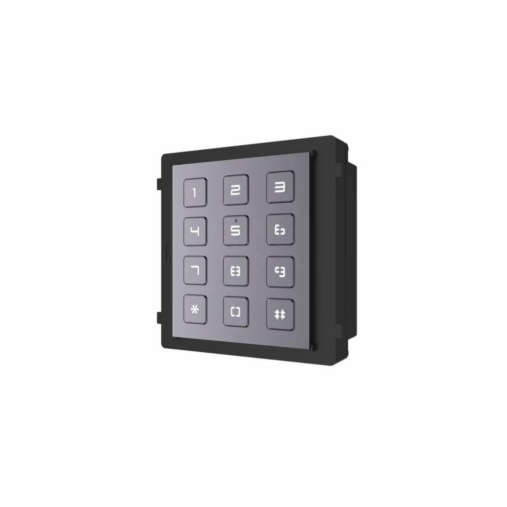 Modul de extensie videointerfon cu tastatura hikvision ds-kd-kp permite formarea codului Hikvision - 1