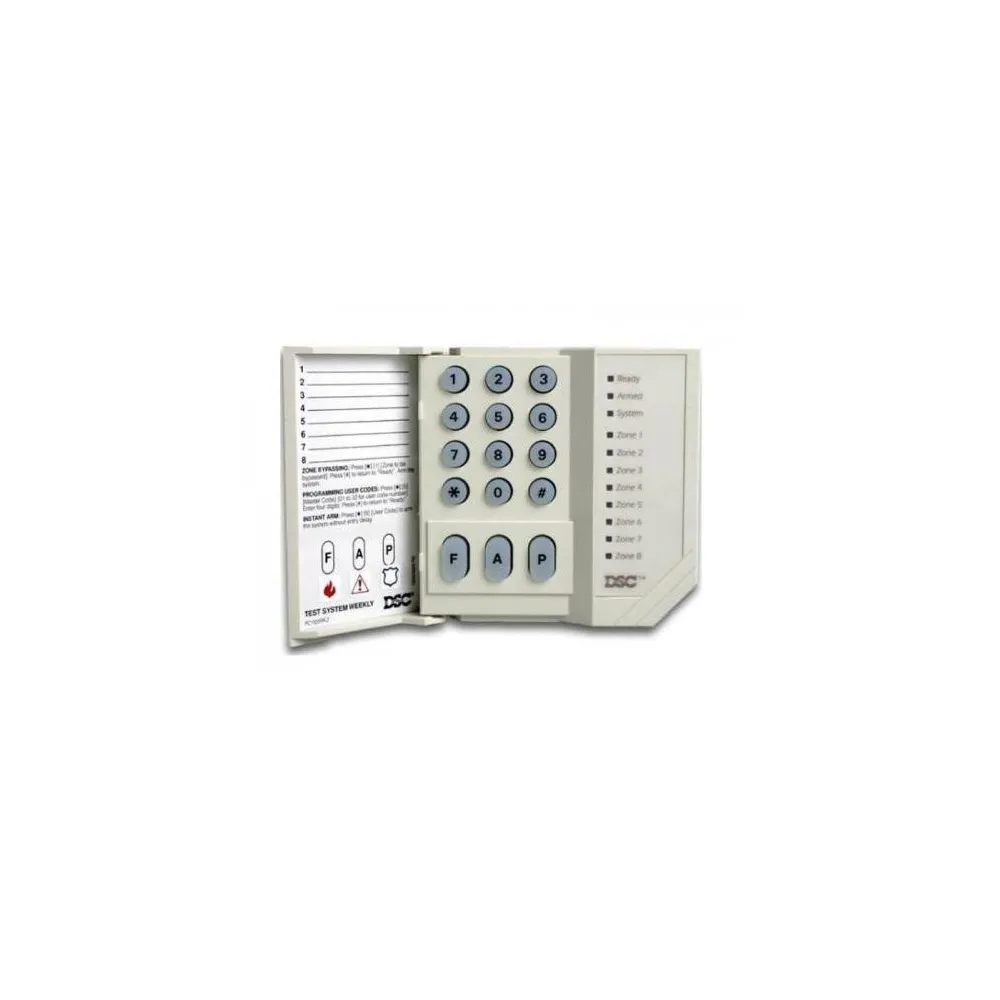 Tastatura led dsc pc 1555 8 zone pentru centralele pc Dsc - 1